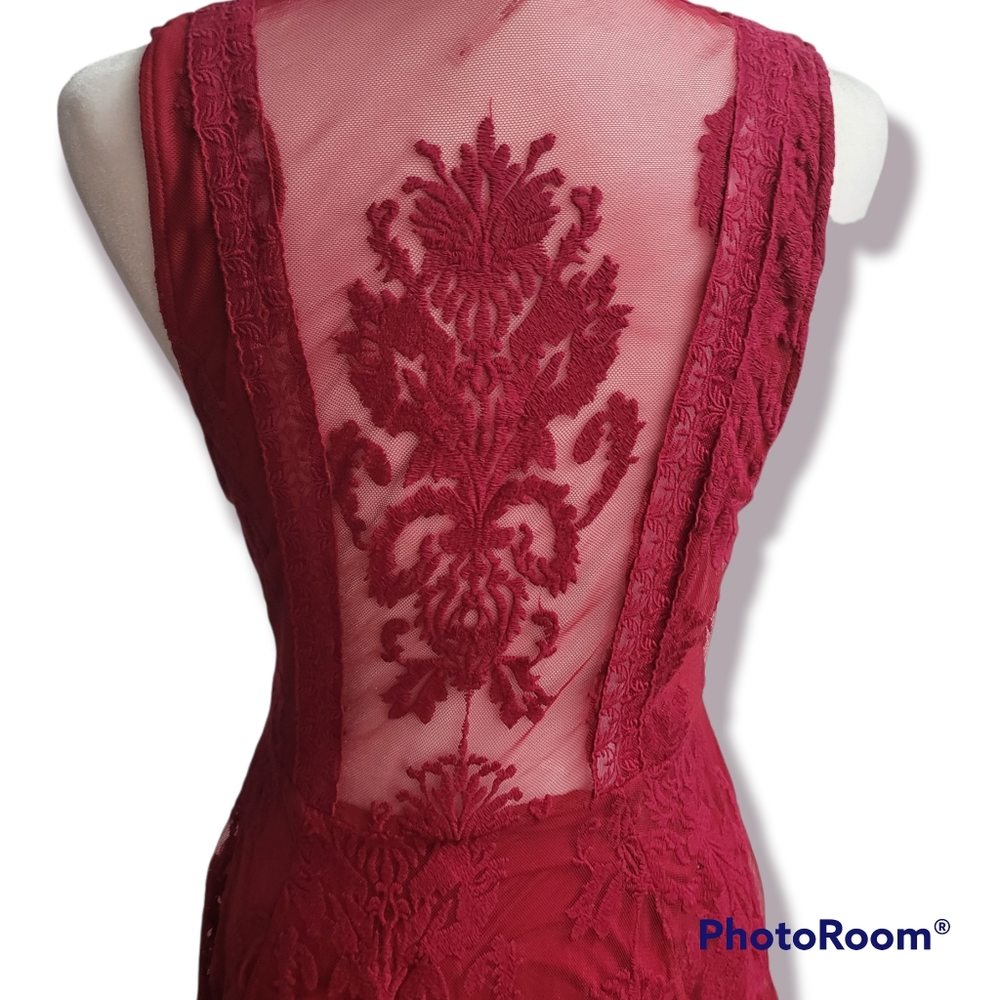 Free People Rein Over Me Lace Embroidered Dress - Picture 8 of 11